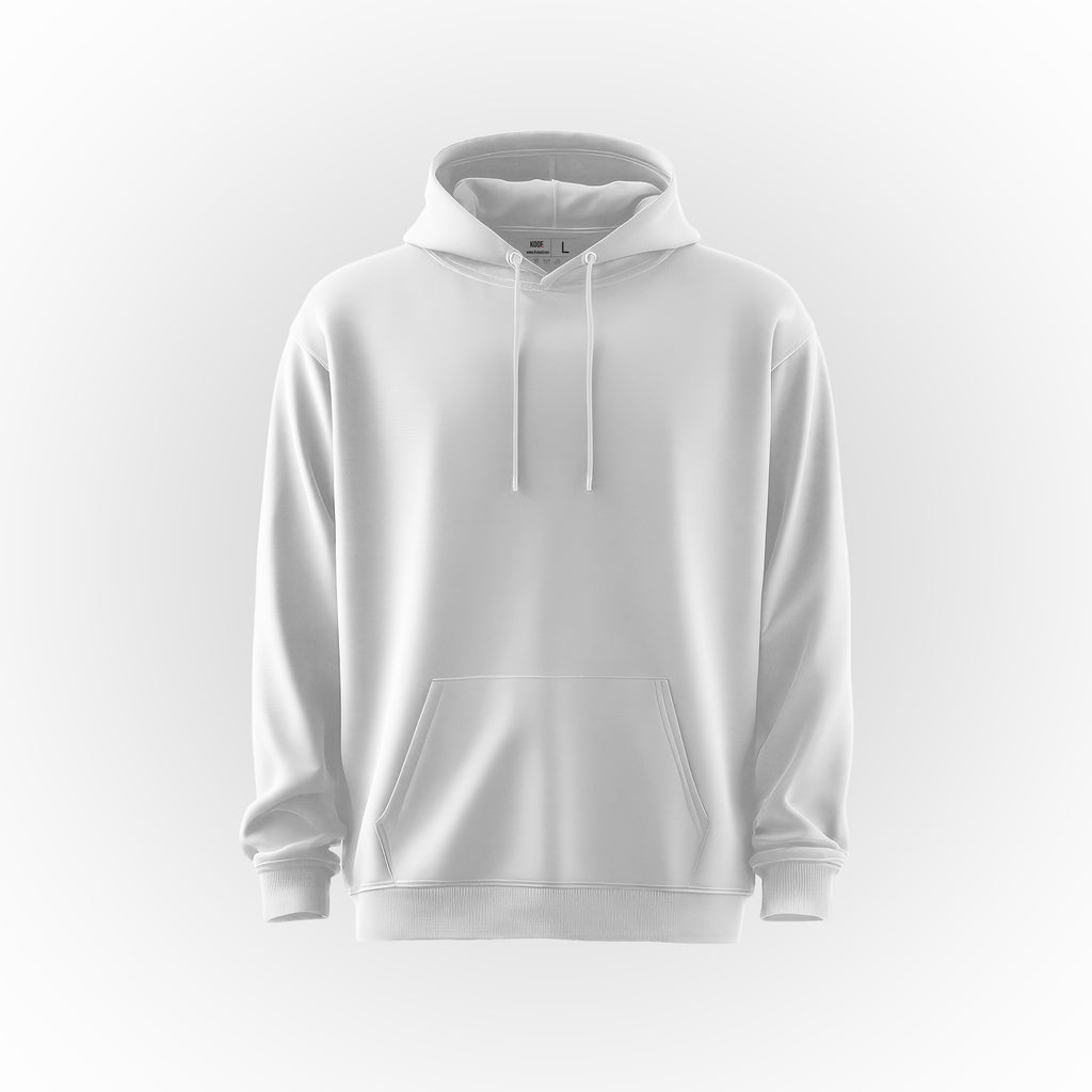 Koof Basic Hoodie Beyaz